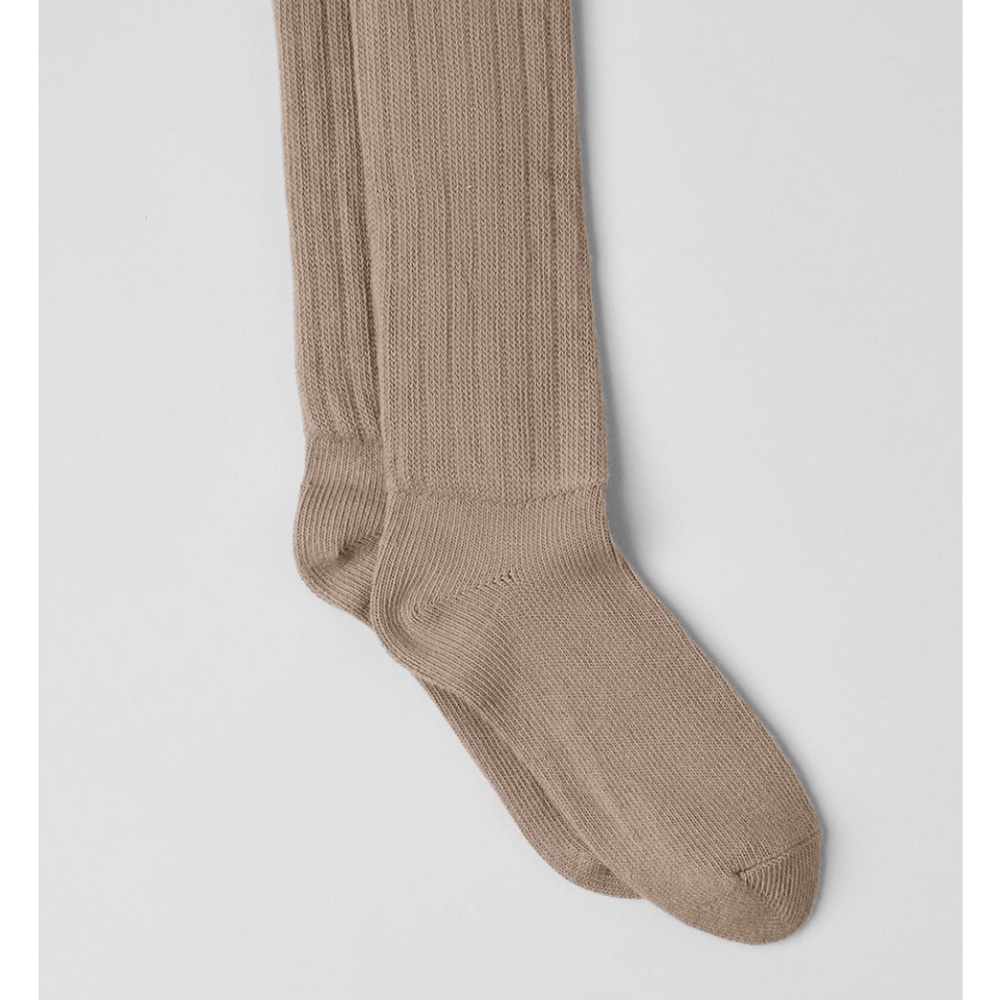 Alo Scrunch Sock Gravel